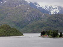 Einfahrt in die nächste Inselgruppe am 25. Juli 2016.