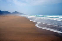 Playa Barlovento auf der Insel Fuerteventura in Spanien. Aufnahme: 17. oktober 2017.