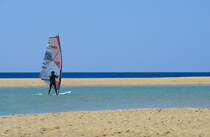 Am Strand vor El Paso auf der Insel Fuerteventura in Spanien. Aufnahme: 17. Oktober 2017.