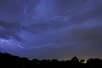 Gewitter über Bochum. (August 2008)