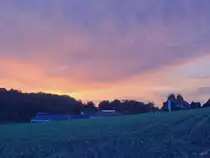 In wenigen Minuten ist Sonnenaufgang über Hattingen. (Juni 2017)