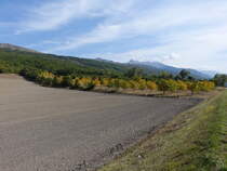 Aussicht auf die Dauphiné-Alpen bei Gap (22.09.2017)