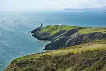 Blick auf Baily Lighthouse auf der Halbinseln von Howth (östlich vin Dublin).
Aufnahme: 12. Mai 2018.