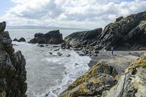 »Sheep Hole« an der Südküste von Howth Head.
Aufnahme: 12. Mai 2018.