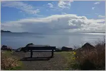 Blick von Queensferry auf den Forth of Five.
(23.04.2018)