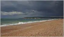 Unwetterstimmung am Strand in Seaford.
(24.04.2016)