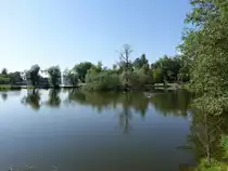 See im Stadtpark von Arvika, West-Värmland (30.05.2018)