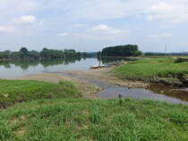 Fluss Le Gave bei Hastingues, Dept. Landes (27.07.2018)