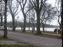 Blick auf die Sundpromonade f�r Besucher und auch f�r die Einheimischen ein gern besuchter Ort