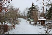 An diesem Freitagmorgen hatte es in Halle (Saale) und Umgebung geschneit, sodass eine leichte Schneeschicht die Landschaft bedeckte.
Hier zu sehen auf einem Weg im BUND Umweltzentrum Franzigmark in Morl bei Halle (Saale).
[11.1.2019 | 11:22 Uhr]