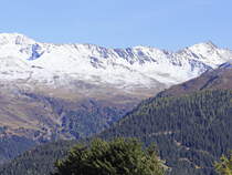 Blick von der Schatzalp bei Davos am 11. Oktober 2019.