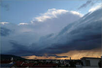 Gewitterstimmung - 

... über Rommelshausen am Abend des 26.07.2021 (M)