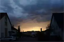 Gewitterstimmung - 

... über Rommelshausen am Abend des 26.07.2021 (M)