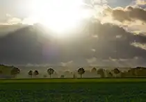 Direktes Gegenlicht in die Sonne - Euskirchen, 02.11.2023 