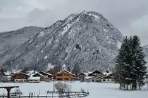 Im Bild der 1838 Meter hohe Breitenberg. (Pfronten, November 2023)