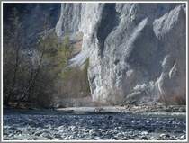 Die herrliche Landschaft l�dt zum Picknick ein, Schwemmholz ist genug vorhanden. (04.03.2007)