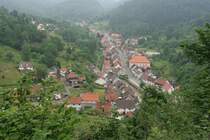 Blick auf Wieda von der Alten Wache.