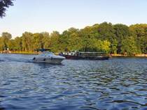 Blick von der INSEL auf die Spree
Juli 2008