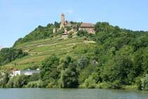 Die Burg Hornberg bei Neckarzimmern.