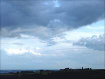 Bedrohlicher Himmel am 17.08.08 aufgenommen zwischen Heiderscheid und Eschdorf. (Jeanny)