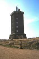 Wetterwarte auf dem brocken, dig. Dia von 1993