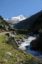 Wildgerlostal mit Blick auf die Wildgerlosspitze in der sp�tsommerlichen Abendsonne / Semptember 2008