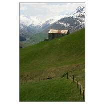 Landschaft bei Andermatt: Blick ins Urserental. 

11.05.2008 (M)