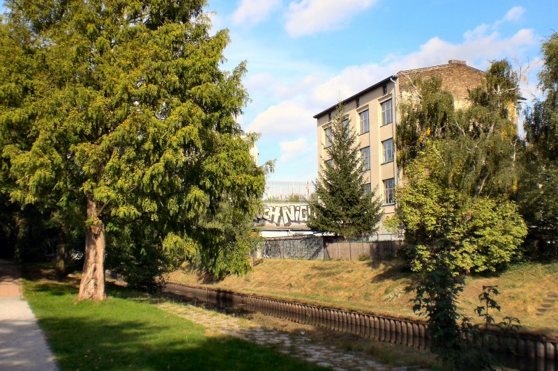 Wanderweg entlang der Panke (Nhe S-Bhf. Wollankstrasse), Sommer 2007