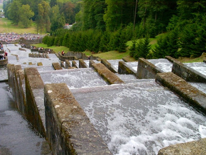 Wasserspiele im Park Kassel-Wilhelmshhe, 2004