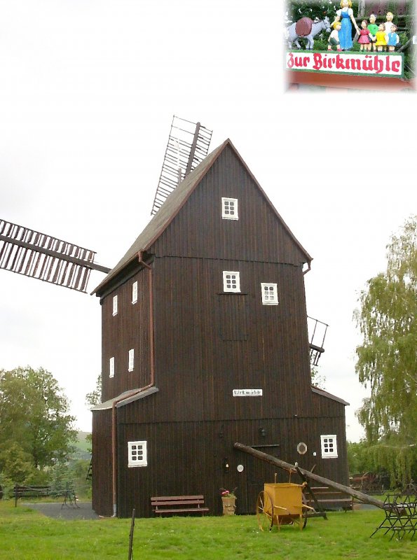 WINDMHLE Birkmhle im Lausitzer Bergland, Foto: 2004