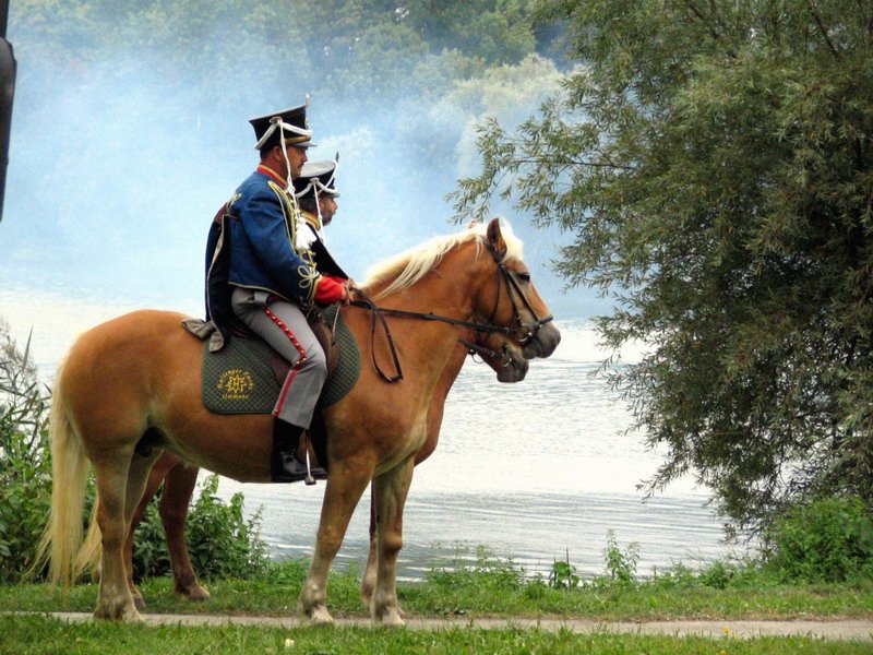 Zu den Schillfesttagen Ferdinand von Schill hoch zu Ro 